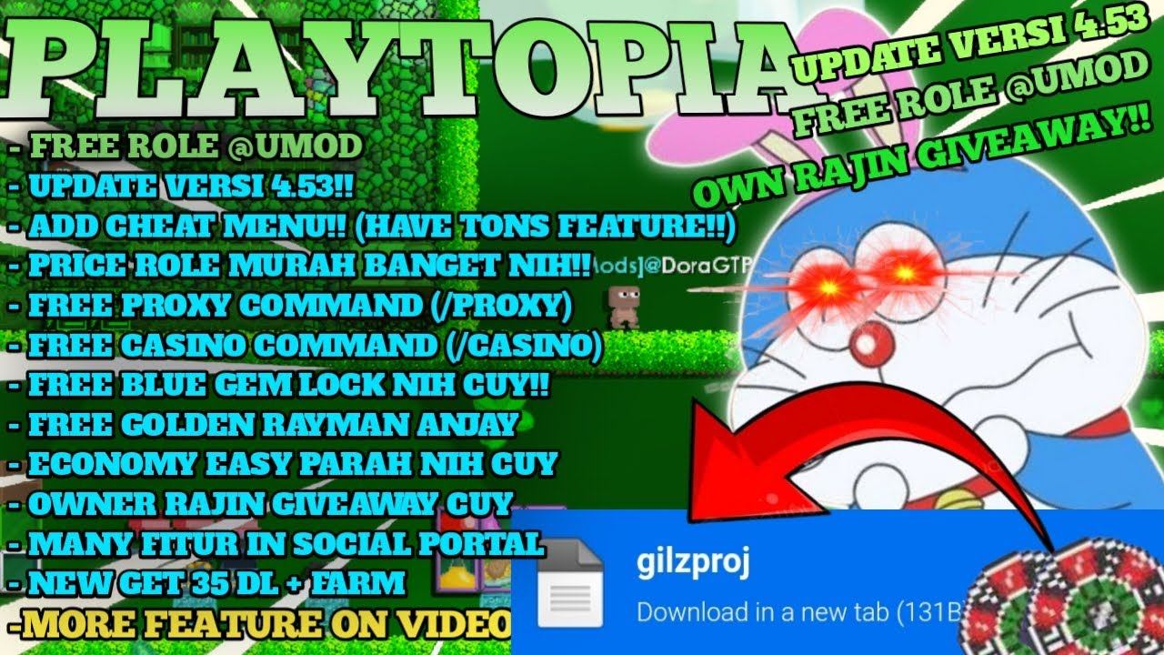 FREE GRAY⁉️ KHUSUS NEWBIE GET FREE GOLDEN RAYMAN 🤫👀 || FREE ROLE @UMOD IN VIDEO!! || PLAYTOPIA смотреть онлайн