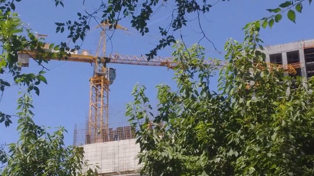 Башенный кран POTAIN MD 285. смотреть онлайн