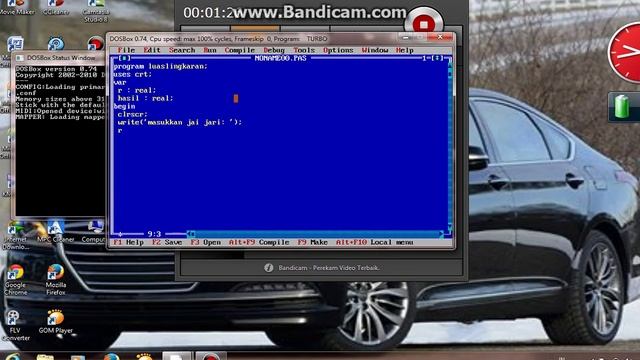 Program pascal cara membuat rumus luas lingkaran смотреть онлайн