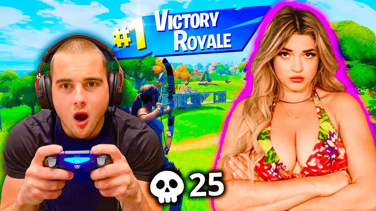 1 KILL = REMOVE 1 PIECE OF CLOTHING w/ MY GIRLFRIEND! (Fortnite) смотреть онлайн
