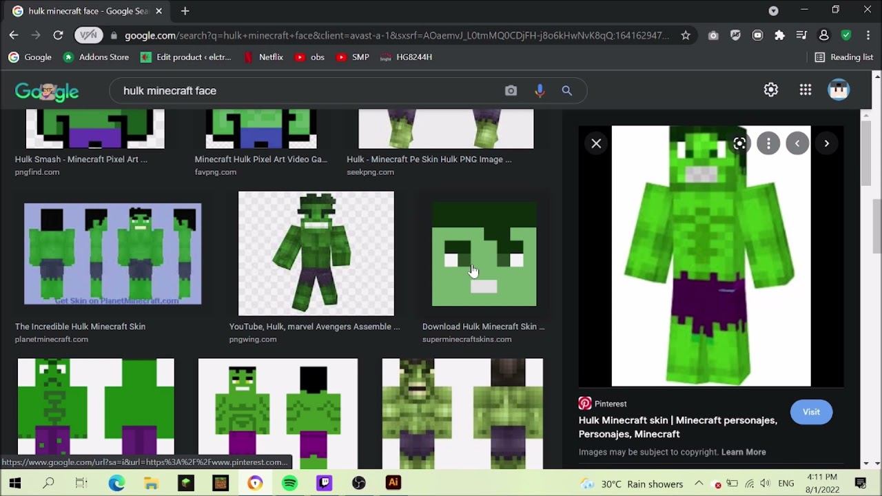 how to make your own minecraft face in ADOBE ILLUSTRATOR смотреть онлайн
