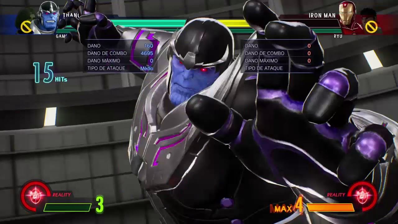 MvCi Thanos Midscreen 66% 1 Meter Combo By Thiagokain