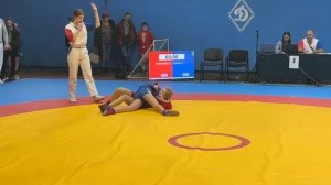 Самбо девочки 11-12 лет вк 43 кг 23.11.2024г. Липецк СК Динамо