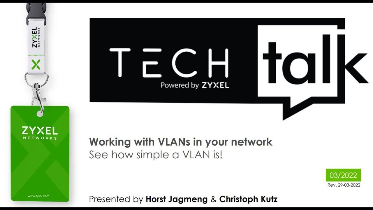 TECHtalk Working with VLANs in your network (E9 / Mar 2022) смотреть онлайн