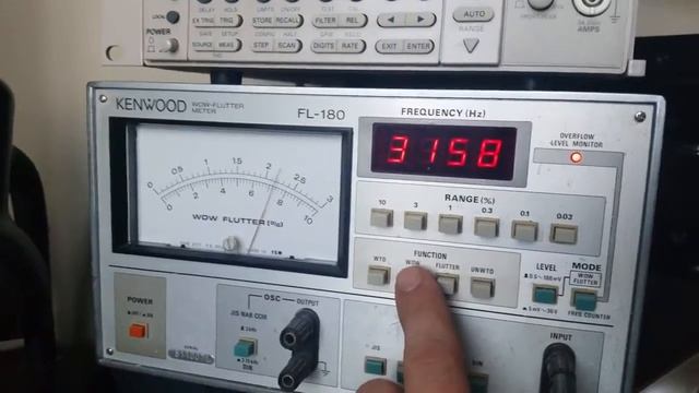 Victor TD-V711 wow-flutter test. смотреть онлайн