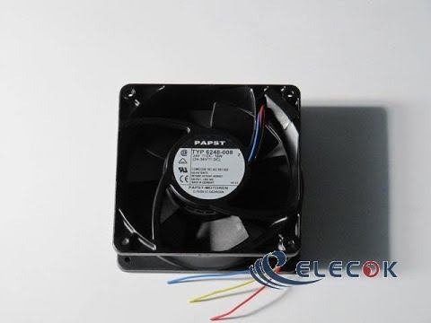 6248-008 24V 16W 3wires cooling fan смотреть онлайн