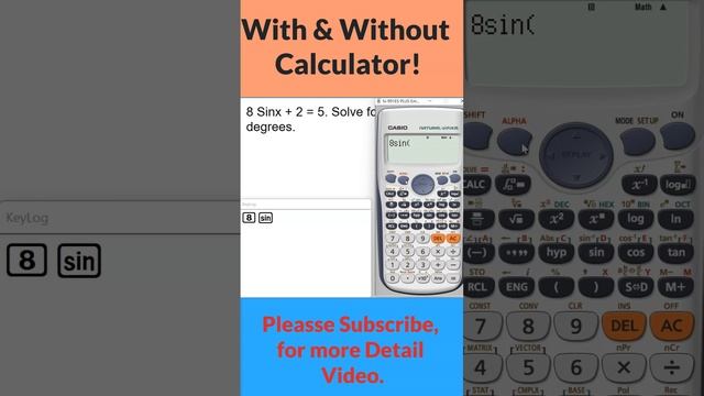 How to Solve any Trigonometric Equations in less than 15sec||WASSCE||SAT GCSE||Sin(5x-38)=Cos(2x-19 смотреть онлайн
