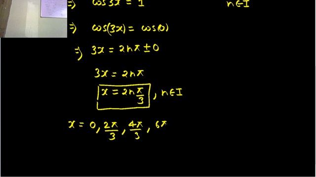 Solve: cosx cos(π/3+x) cos(π/3-x) = 1/4 смотреть онлайн