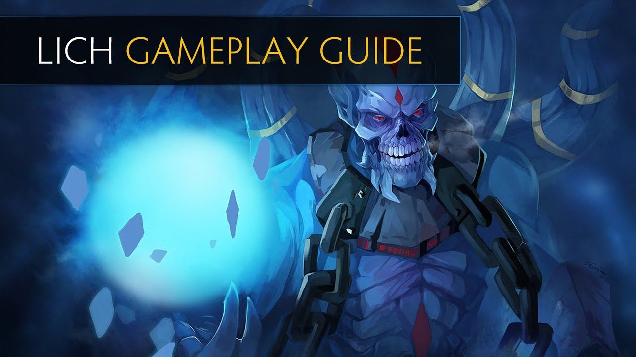 Dota 2 Neil Plays Lich (Gameplay Guide) смотреть онлайн