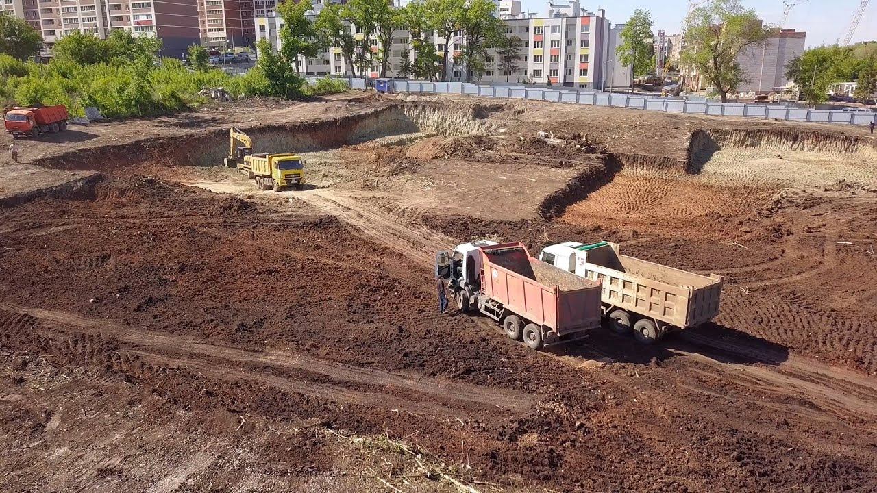 Жители 5-ой просеки могут спать спокойно.В Самаре начали строить школу. смотреть онлайн