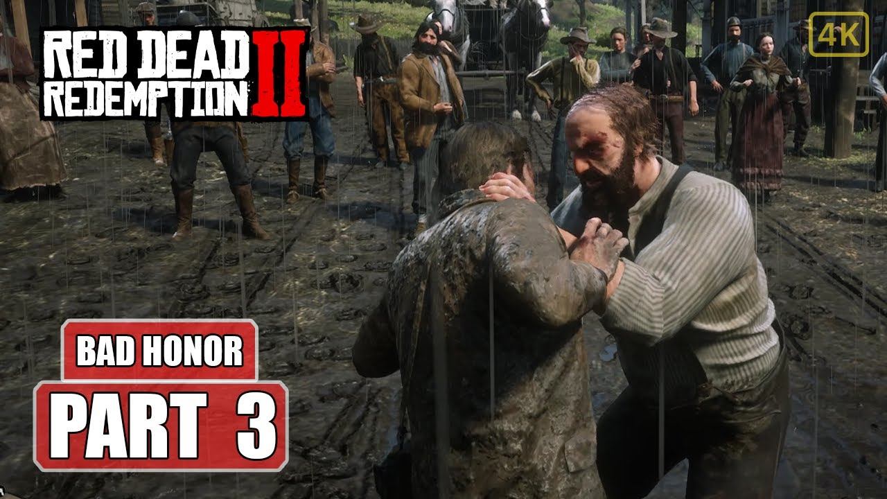 The 4 Gunslinger - Red Dead Redemption 2 Walkthrough Part 3 Campaign [4K] NO COMMENTARY BAD HONOR смотреть онлайн