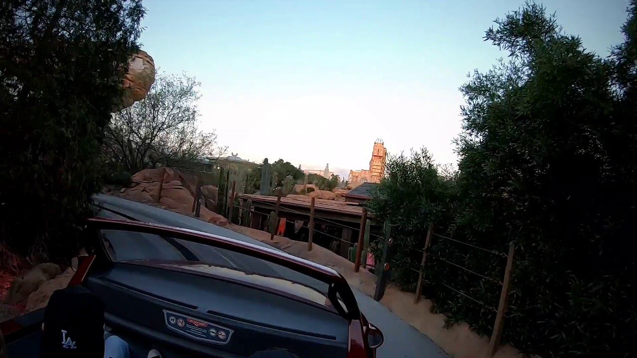 Disneyland Radiator Springs Ride смотреть онлайн