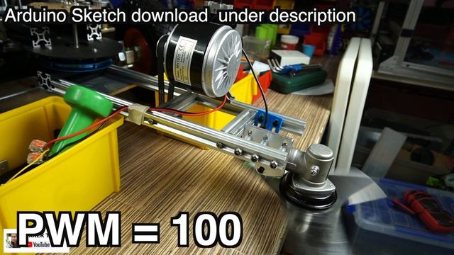 Control Large DC Motors 250 watt with Arduino BTS7960 43A Driver смотреть онлайн