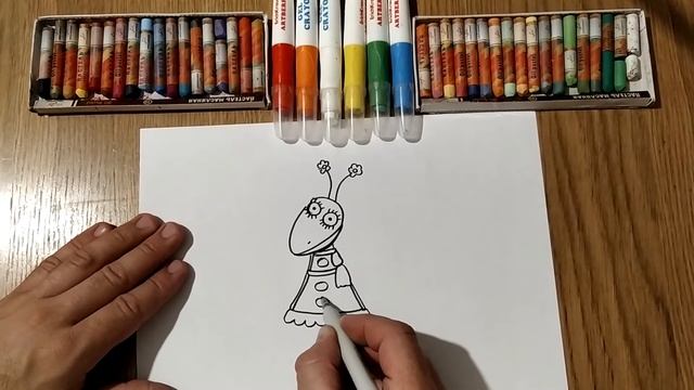 Как нарисовать ворону / Пластилиновая Ворона/ Уроки Рисования / How to draw a crow / Drawing Lesson смотреть онлайн