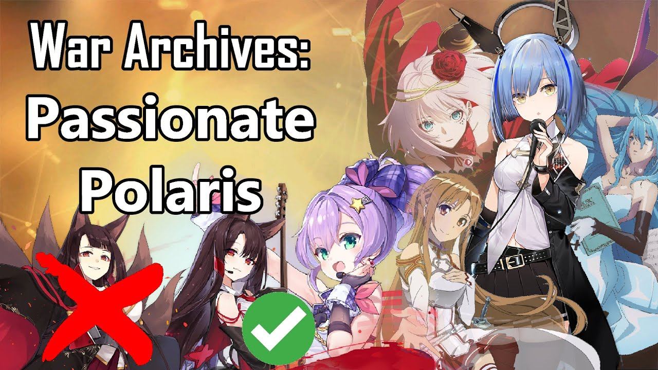 Passionate Polaris | Crescendo of Polaris | War Archive | Azur Lane guide смотреть онлайн