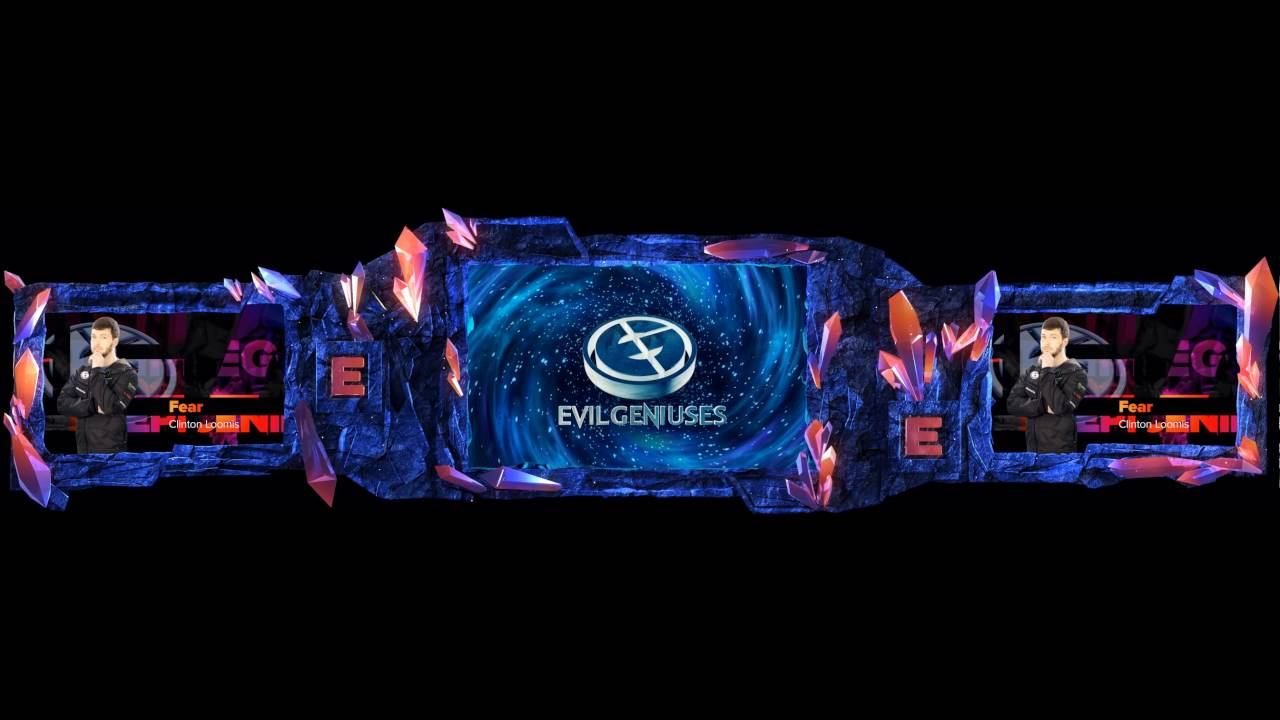EVIL GENIUSES - 3d mapping DOTA 2 - смотреть онлайн