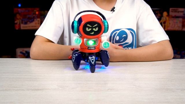 Музыкальный робот «Смарти», русское озвучивание, световые и звуковые эффекты(арт.1000885525) смотреть онлайн