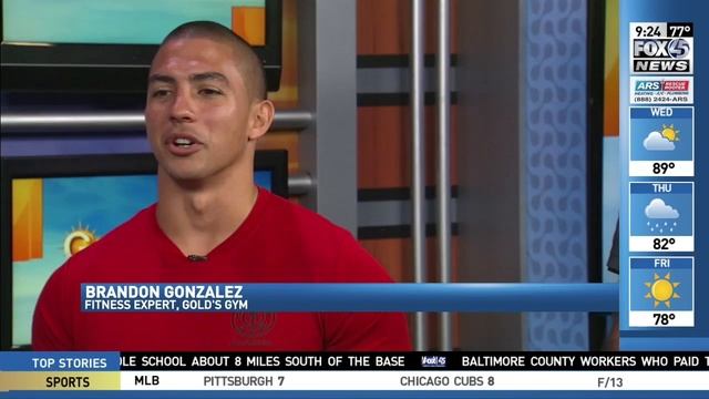 Gold's Gym on FOX 45 - Partner Workout смотреть онлайн