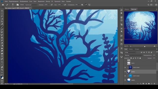 Poster Coral | Digital art | SPEEDPAINT смотреть онлайн
