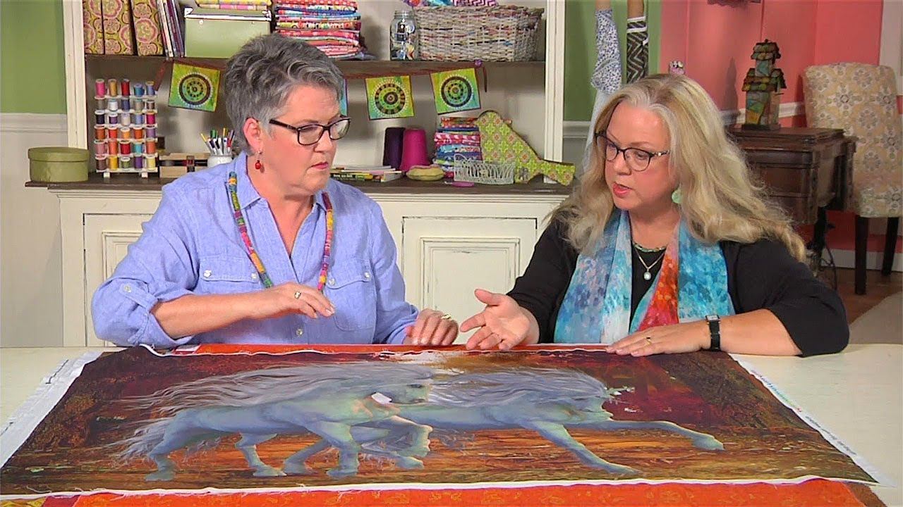 Susan Brubaker Knapp Interviews Luana Rubin On Digital Printed Fabric And The 'Golden Hour'