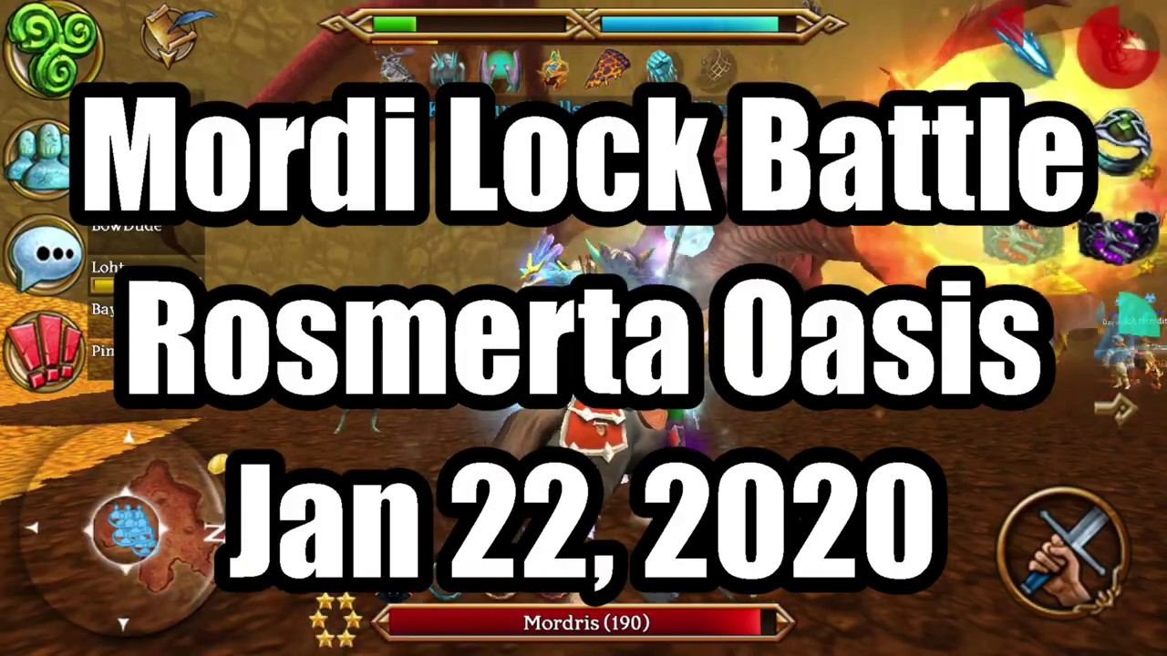 Mordi Lock Battle - Rosmerta Oasis смотреть онлайн