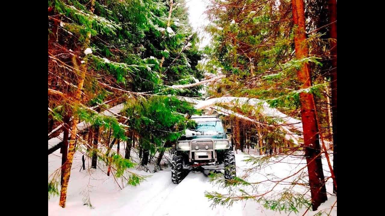 Хроники УАЗ Росомах на 44 БТР. Лесная дорога в конце февраля. смотреть онлайн