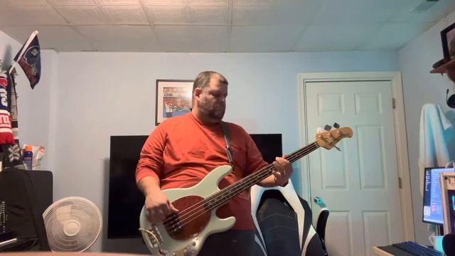 My version of I will survive Gloria Gaynor on bass смотреть онлайн