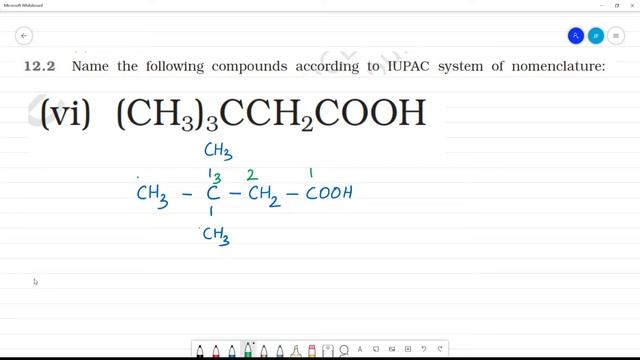 IUPAC Nomenclature (CH3)3CCH2COOH смотреть онлайн