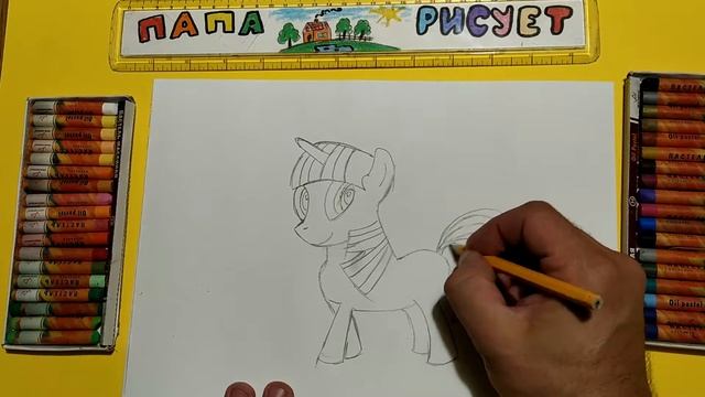 Рисуем Пони Пинки Пай / Урок Рисования / Draw a Pinkie Pie Pony/ Drawing Lesson смотреть онлайн