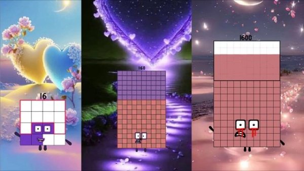 Looking UncannyBlock Band Giga Different (1100-2000) VS (110-200) Vs (11-20) | Cool Song Sounds!