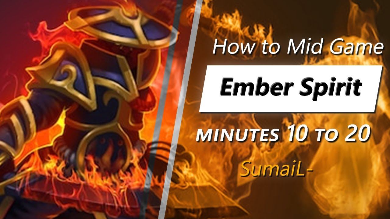 SumaiL- mid game Ember Spirit | Minute 10 to 20 смотреть онлайн