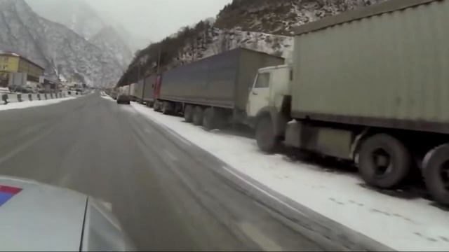 КПП Верхний Ларс открыт для движения.Լարսը բաց է смотреть онлайн