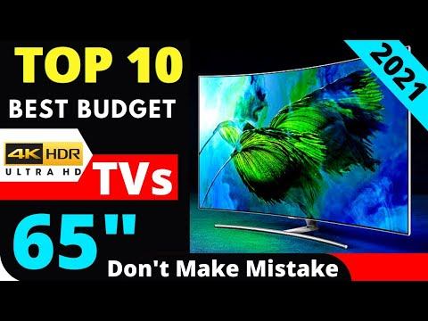 TOP 10 65 INCH 4K SMART TVs ⚡ IN INDIA | 2021⚡BEST BUDGET 65 INCH 4K TV 🔥 смотреть онлайн