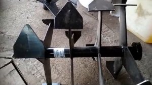 Мотоблок НЕВА. Зубья на штатные фрезы & гусиные лапки.