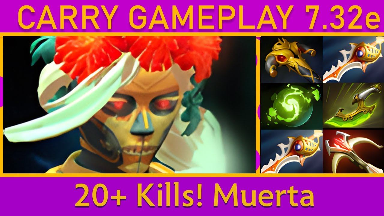 💰1000+ GPM! Muerta Carry Gameplay - Dota 2 Top MMR смотреть онлайн
