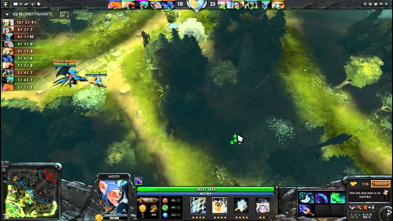 Meepo gameplay - dota 2 смотреть онлайн