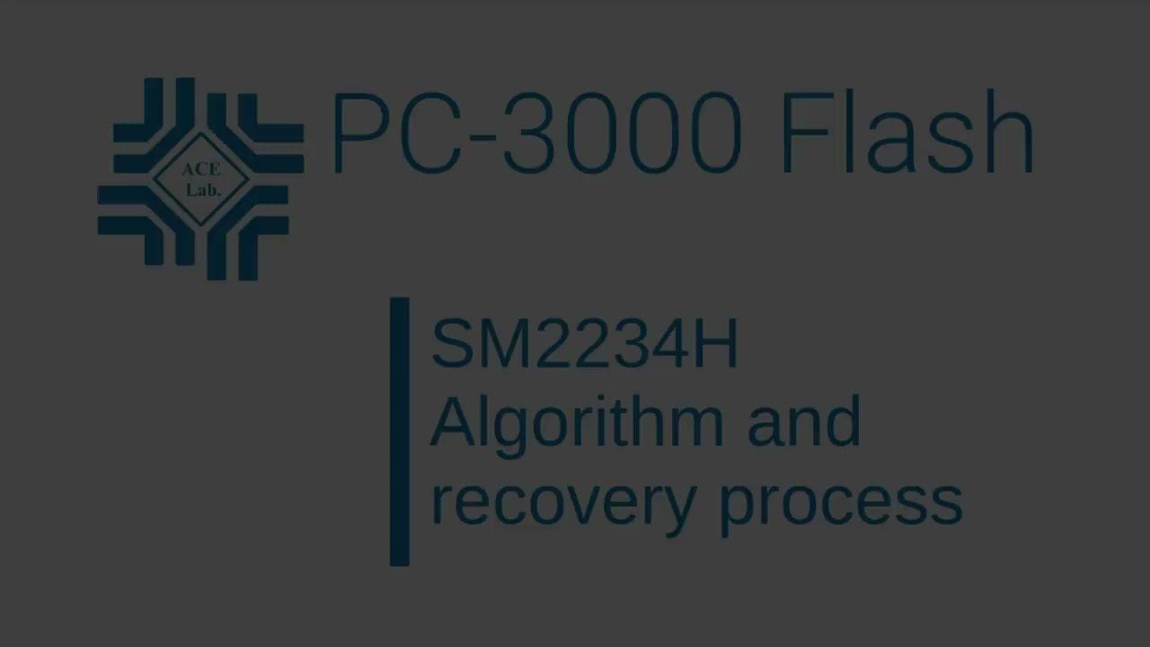 PC 3000 Flash - Compact Flash recovery (SM2234H) смотреть онлайн