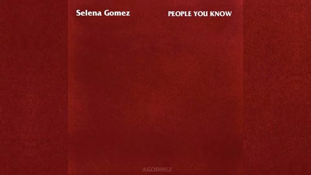 Selena Gomez - People You Know ( Space Song Version By AGodmez ) смотреть онлайн