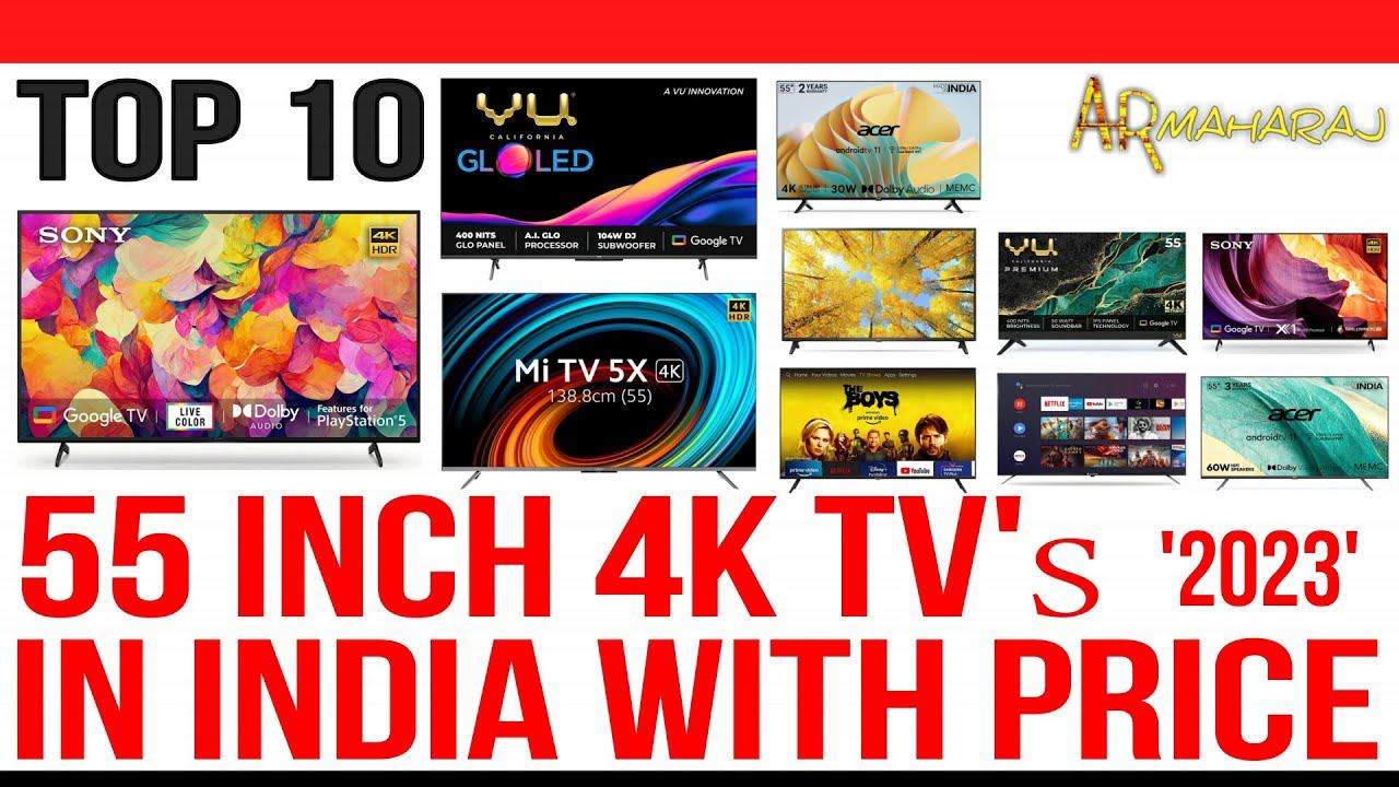 Top 10 Best 55 Inch TV's in India with Price | 2023 смотреть онлайн