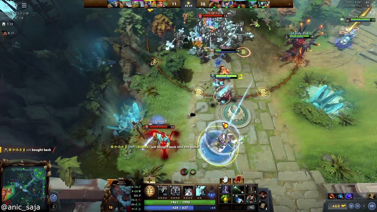 SPIRIT BREAKER BLINK DAGGER?? #DOTA2 😬😬 смотреть онлайн