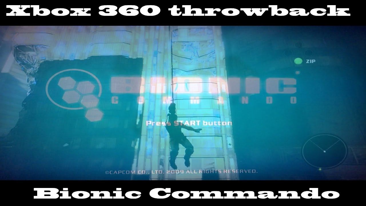 xbox360 throwback game - Bionic Commando - Rage Gauge 3 or 4 смотреть онлайн