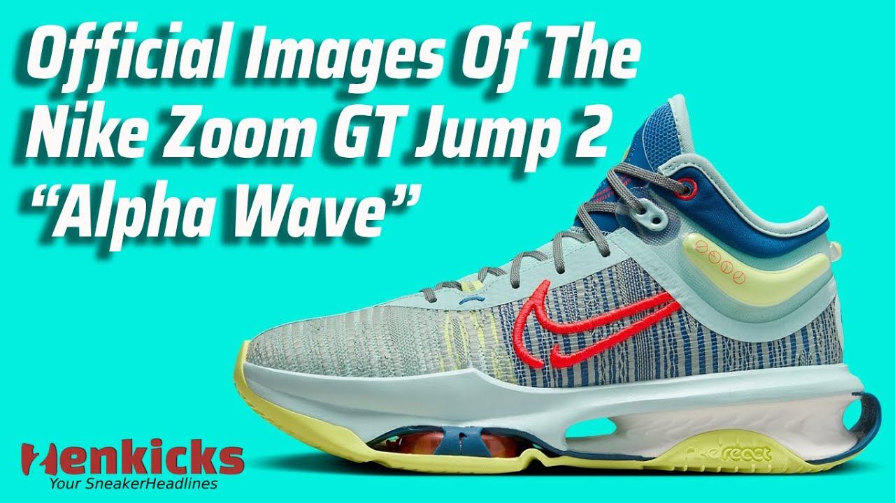 Nike Zoom GT Jump 2 “Alpha Wave” смотреть онлайн