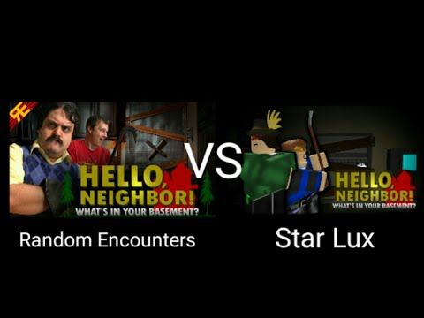 Hello Neighbor Song - What's in your Basement Part 1 (Random Encounters vs Star Lux) смотреть онлайн