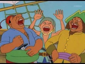 Мультфильм "Трое на острове"