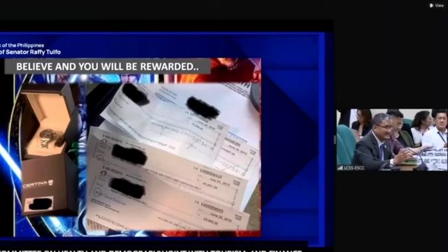 Bell-Kenz Executives at DOH Sec. Barbosa piniga ng Todo sa Senado смотреть онлайн