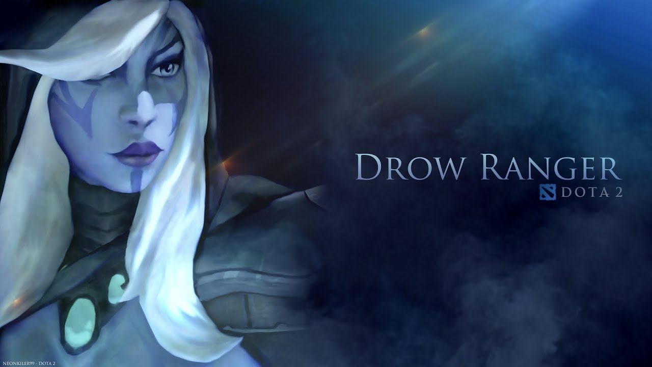 Обновленный Dota 2 Гайд по герою - Тракса | Traxex | Drow Ranger - Как затащить стоя на миде смотреть онлайн