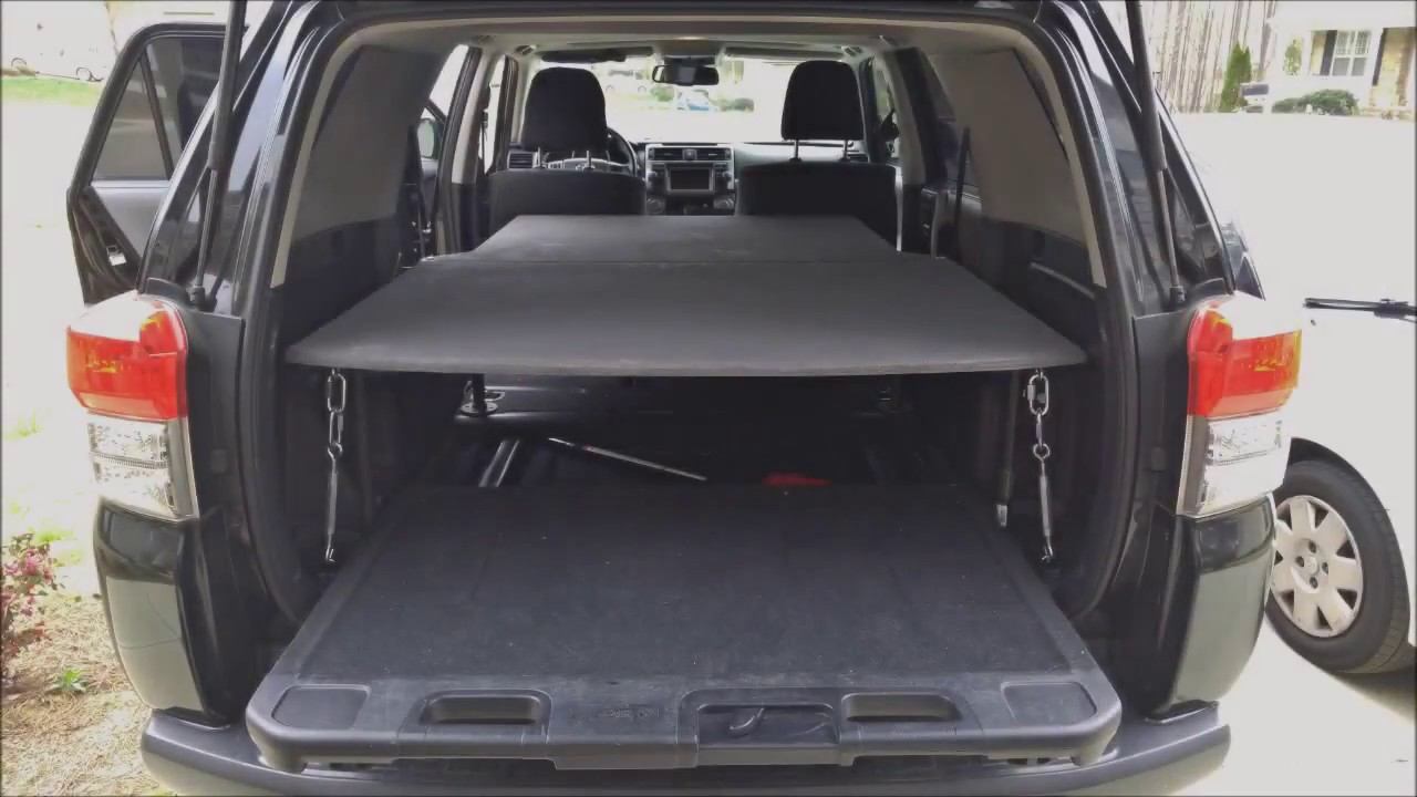 5th GEN 4Runner Sleep Platform build: time lapse смотреть онлайн