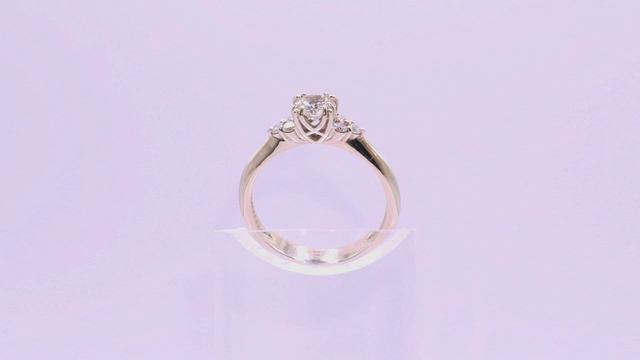 Золотое кольцо с бриллиантами 585° смотреть онлайн