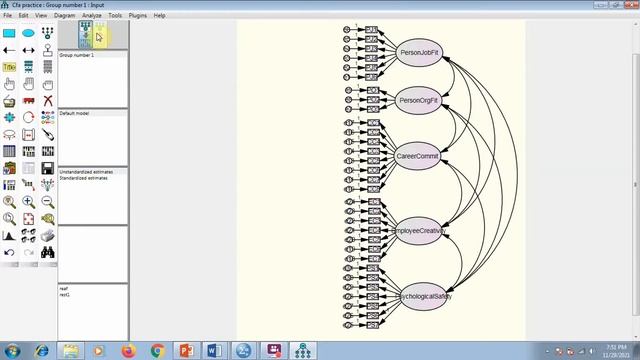 CFA using AMOS (Confirmatory Factor Analysis through AMOS) смотреть онлайн