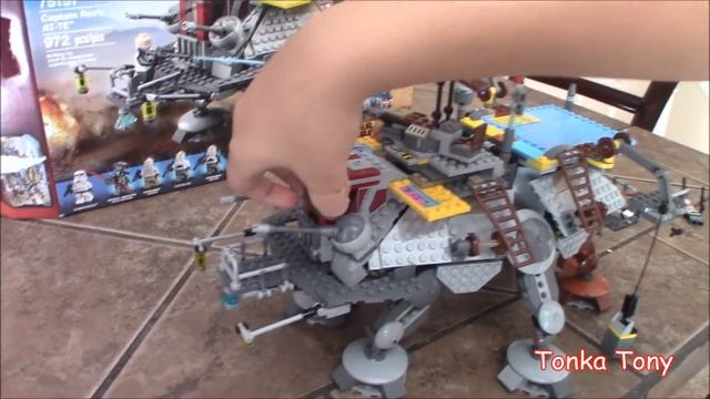 Lego Star War Rebel AT-TE. Model Number 75157 смотреть онлайн